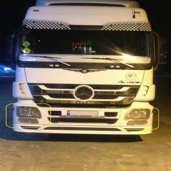 MERCEDES, ACTROS, MP03, KROM FAR-SİS ÇERÇEVE