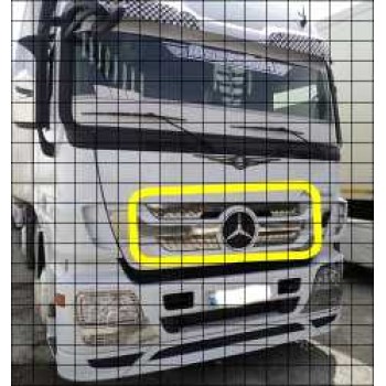 MERCEDES, ACTROS, MP03, KROM PANJUR İÇİ, 4 PARÇA