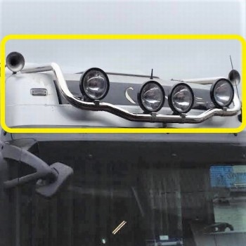Mercedes  Actros MP3 Tavan Sis Kıvrımlı Boru