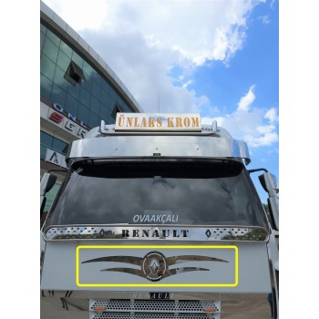 RENAULT, ÖN GÖĞÜS KROM ARMA (ÇİFT KANAT)