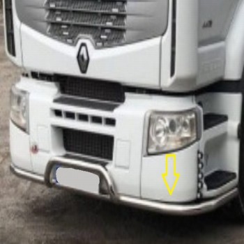 RENAULT Tampon Alt Boru Bıyıklı  PREMIUM 1997-2013