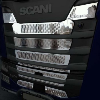 SCANIA Sisli Panjur Kromu S Series